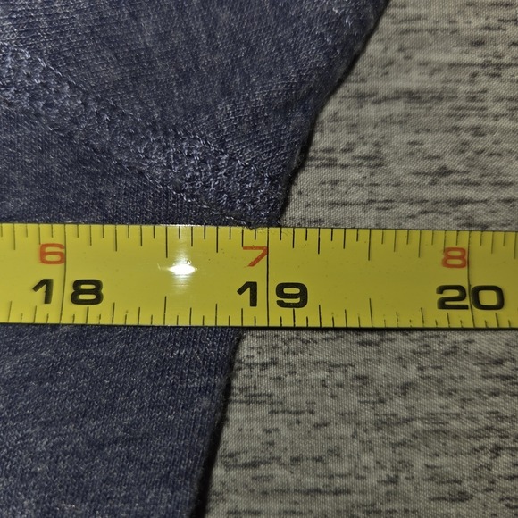 The North Face Women's Performance Burnout T-Shirt Blue Heathered Tee Size Small - Picture 5 of 6